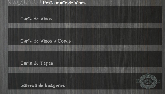 web para restaurante