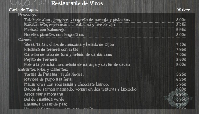 web para restaurante creada por LookBcn®